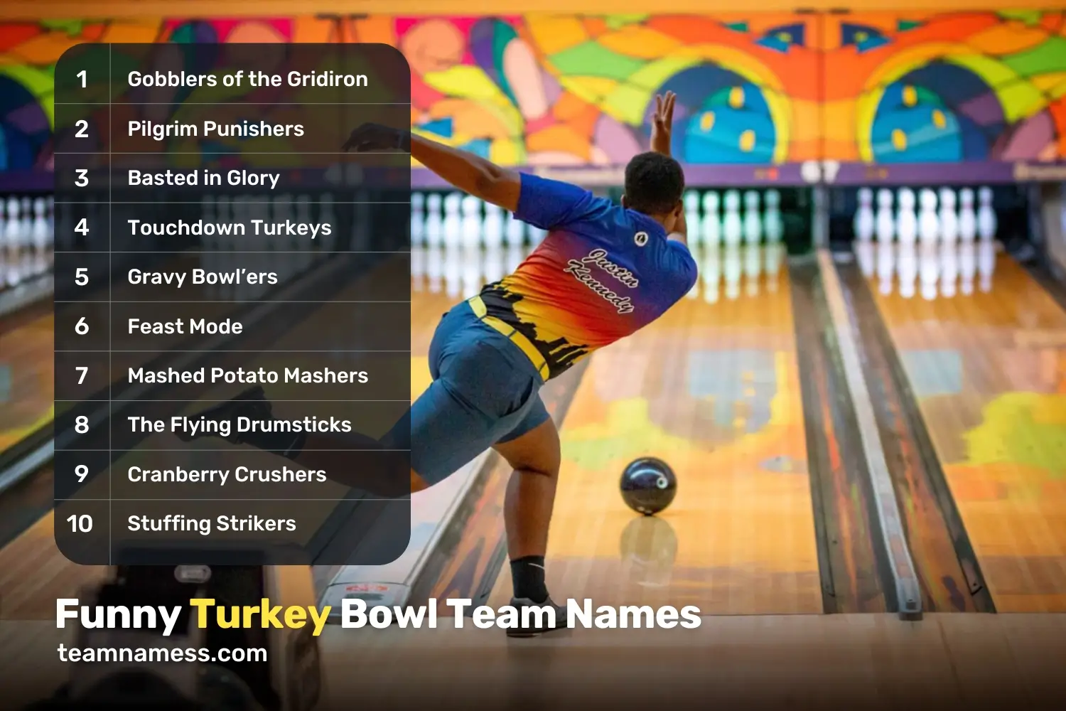 Funny Turkey Bowl Team Names