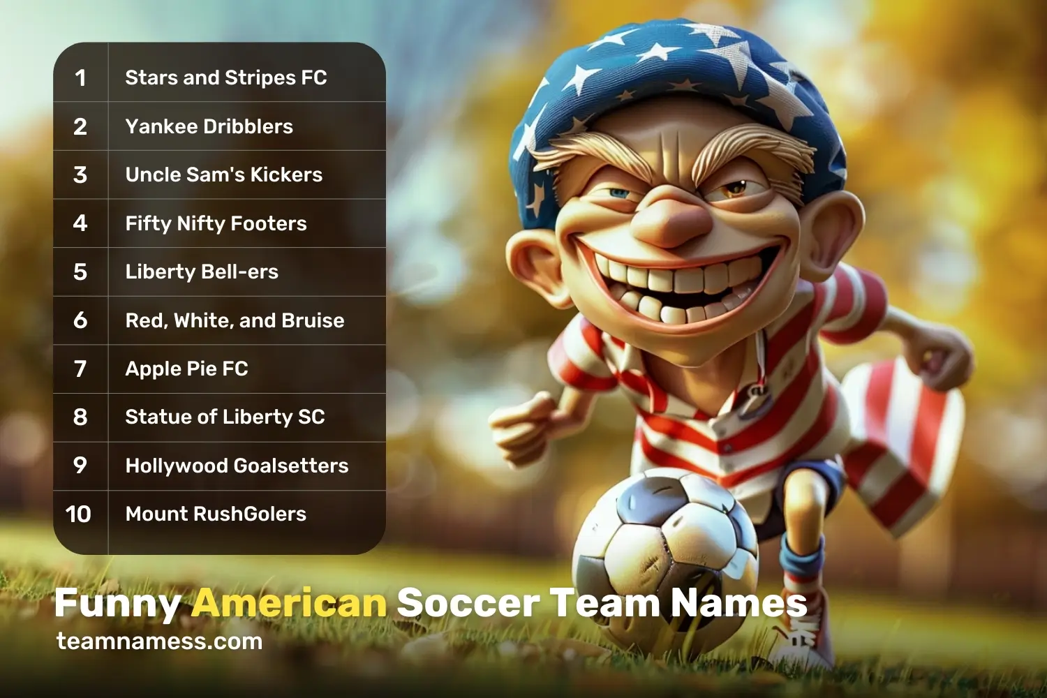 Funny American Soccer Team Names